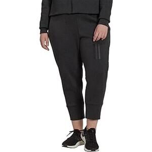 Adidas Plus Size Gray Tapered Slim Fit Lounge Sweatpants Size 2X